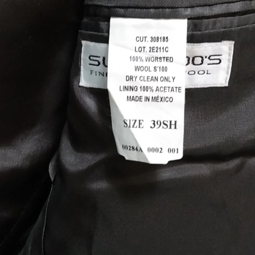 Gianfranco Ruffini Suit Coat Jacket 39S